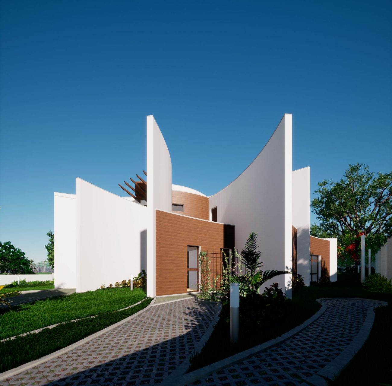 Casa Mariposa. Diseño Arq. Luis de Garrido.
